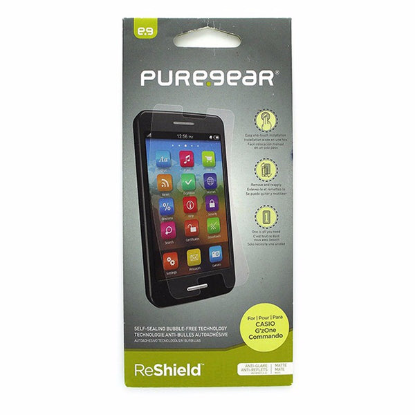 PureGear ReShield Anti-Glare Screen Protector for Casio G zOne Commando - PureGear - Simple Cell Shop, Free shipping from Maryland!