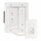 Legrand In-Wall TV Dual Socket Power Kit (HT2202-WH-V1) - White - Legrand - Simple Cell Shop, Free shipping from Maryland!