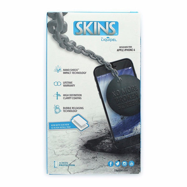 Liquipel SKINS Impact Absoring Screen Protector for Apple iPhone 6 6S - Liquipel - Simple Cell Shop, Free shipping from Maryland!