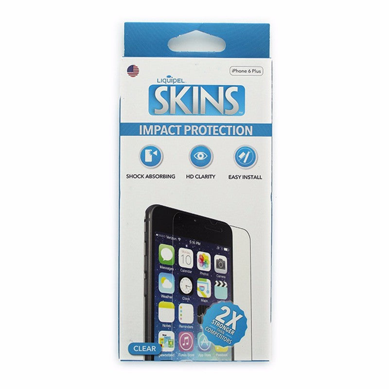 Liquipel SKINS HD Clarity Screen Protector for Apple iPhone 6 Plus 6S Plus - Liquipel - Simple Cell Shop, Free shipping from Maryland!