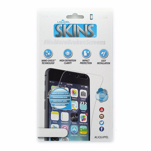 Liquipel SKINS Impact Absorbing Screen Protector for Apple iPhone 6 Plus 6S Plus - Liquipel - Simple Cell Shop, Free shipping from Maryland!