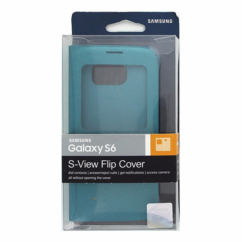 Samsung S-View Flip Cover for Samsung Galaxy S6 - Teal / Blue-Green - Samsung - Simple Cell Shop, Free shipping from Maryland!