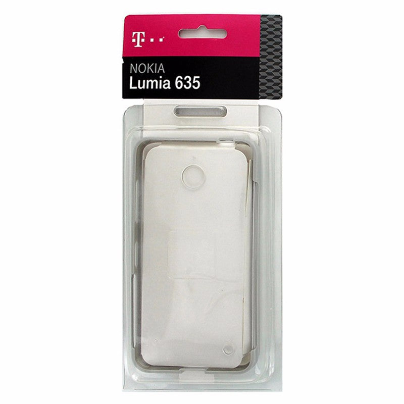 T-Mobile Protective Cover for Nokia Lumia 635 Clear w/ Gray Trim - Cricket - Simple Cell Shop, Free shipping from Maryland!