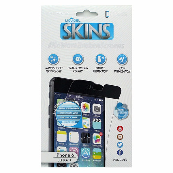 Liquipel Skins HD Screen Protector for iPhone 6s & iPhone 6 Smartphones - Clear - Liquipel - Simple Cell Shop, Free shipping from Maryland!