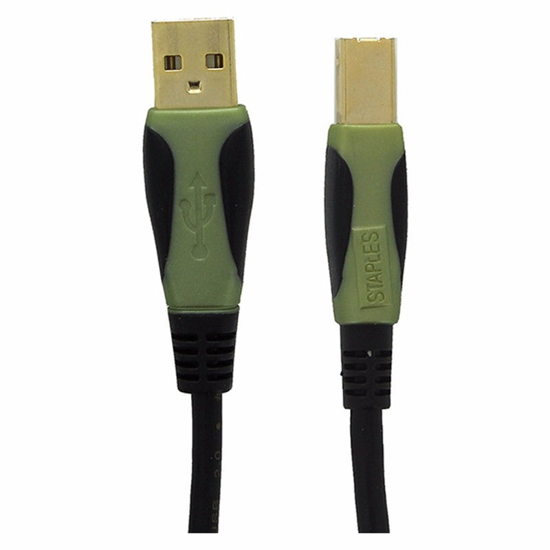 Staples 18802 7ft Gold USB 2.0(USB A Male/B Male) Inkjet Printer Cable - Staples - Simple Cell Shop, Free shipping from Maryland!