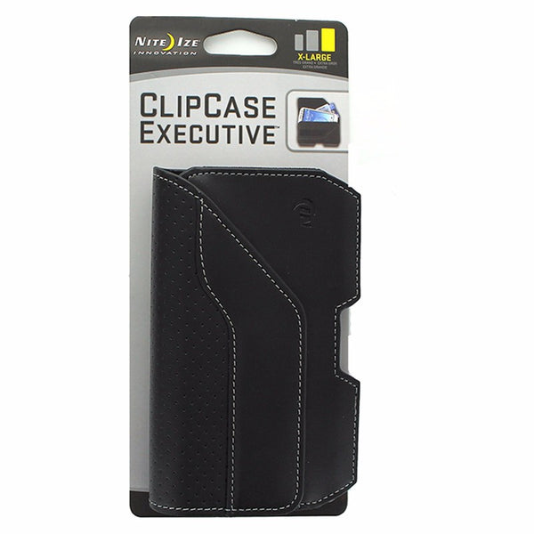 Nite Ize Extra Large Clip Case Executive for Smartphones and Credit Cards -Black