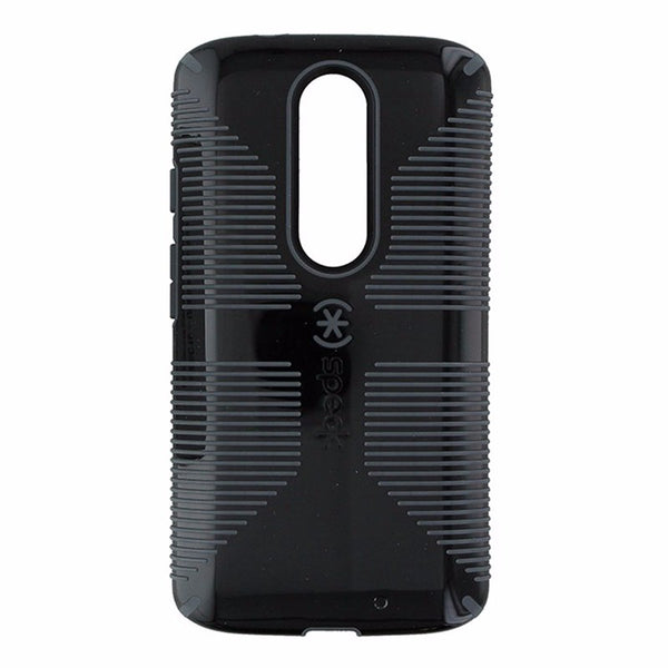 Speck CandyShell Grip Case Cover for Motorola Droid Turbo 2 - Black / Gray - Speck - Simple Cell Shop, Free shipping from Maryland!