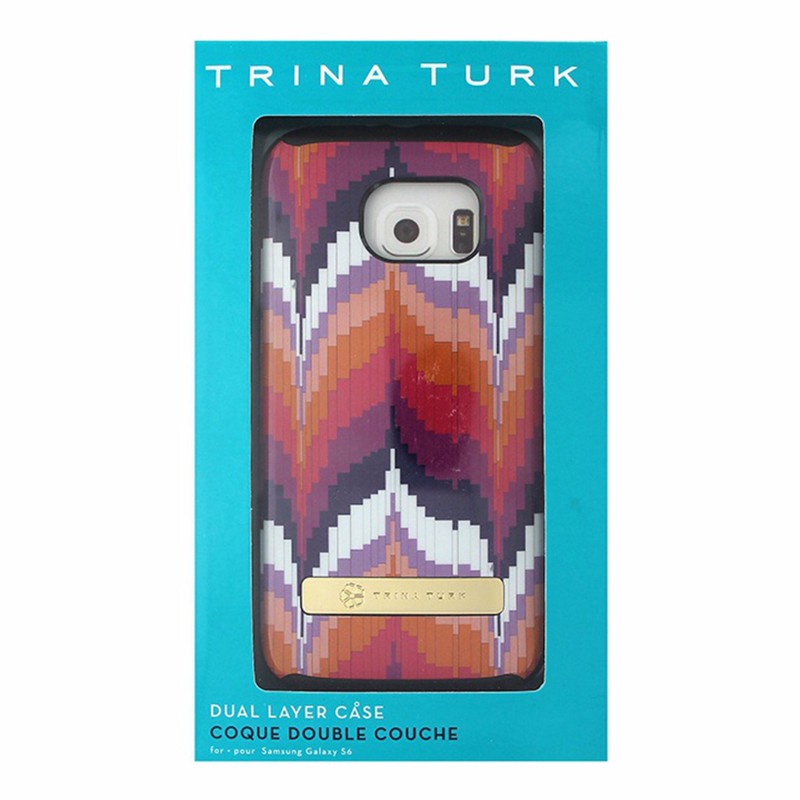 Trina Turk Dual Layer Case for Samsung Galaxy S6 - Geometric Matte - Trina Turk - Simple Cell Shop, Free shipping from Maryland!