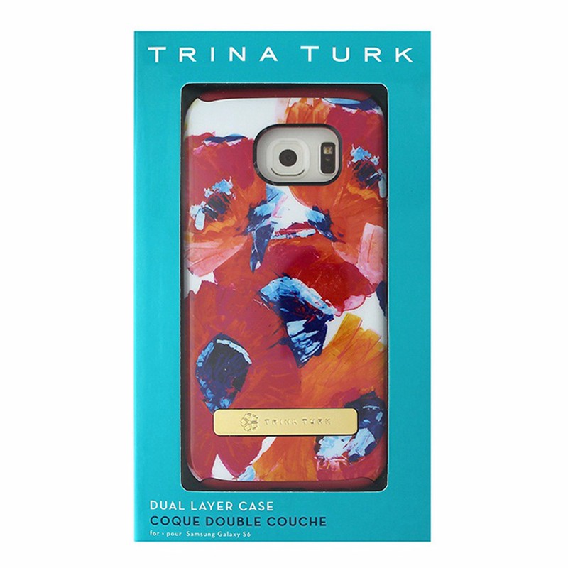 Trina Turk Dual Layer Case for Samsung Galaxy S6 - Poppy - Trina Turk - Simple Cell Shop, Free shipping from Maryland!