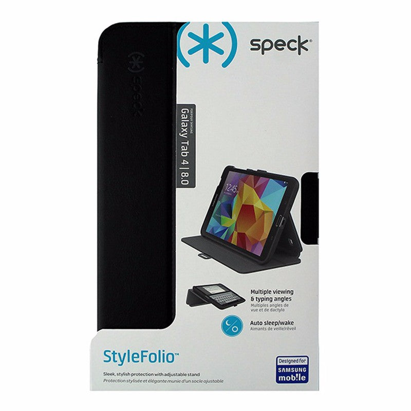Speck StyleFolio Case for Samsung Galaxy Tab 4 8.0 - Black - Speck - Simple Cell Shop, Free shipping from Maryland!