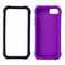 Tylt Bumpr Series Case for Apple iPhone SE / 5s / 5 - Black and Purple - TYLT - Simple Cell Shop, Free shipping from Maryland!
