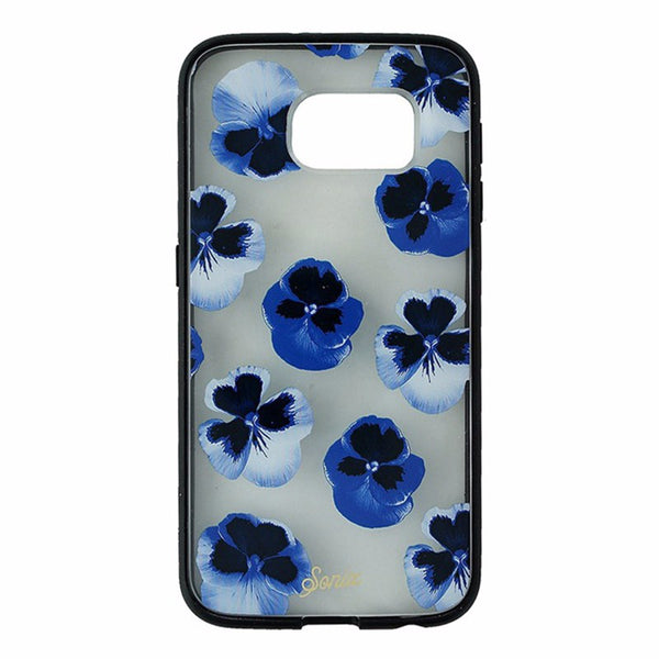Sonix Clear Coat Hybrid Case for Samsung Galaxy S6 - Clear / Blue Flowers - Sonix - Simple Cell Shop, Free shipping from Maryland!