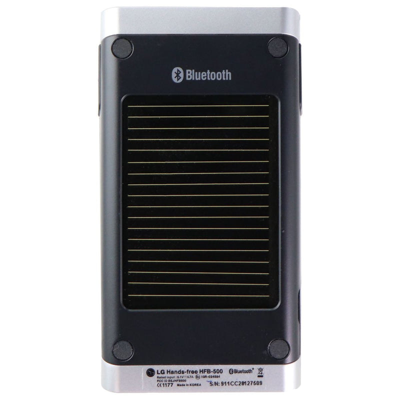 LG Bluetooth Car Speaker Kit with Solar Charging - Silver/Black (HFB-500) - LG - Simple Cell Shop, Free shipping from Maryland!