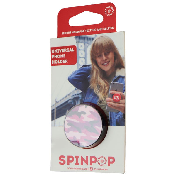 SpinPop Grip & Stand for Phones and Tablets - Pink/Purple Camo - SpinPop - Simple Cell Shop, Free shipping from Maryland!
