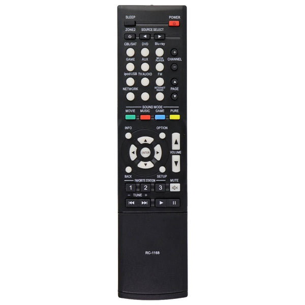 Replacement Remote Control for Denon Receiver - Black (RC-1168) - Unbranded - Simple Cell Shop, Free shipping from Maryland!