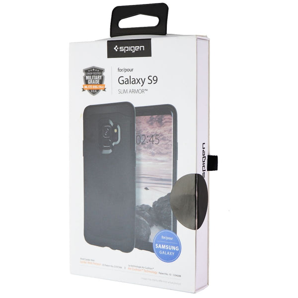 Spigen Slim Armor Series Dual Layer Case for Samsung Galaxy S9 - Black - Spigen - Simple Cell Shop, Free shipping from Maryland!