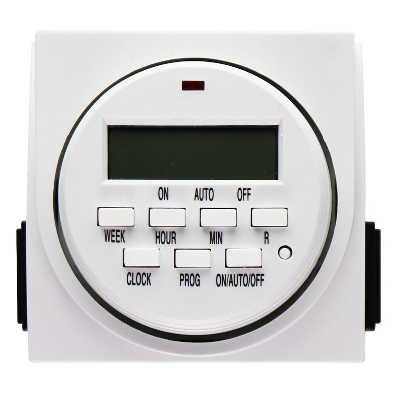 Titan Controls Apollo 9 Dual Outlet 120V Digital Timer - White (734105) - Titan Controls - Simple Cell Shop, Free shipping from Maryland!