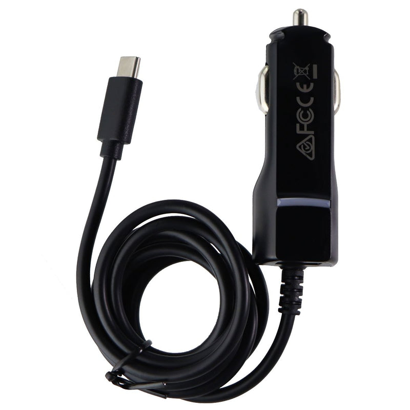 Key 3.4-Amp USB-C (Type C) Car Charger with Extra USB Port - Black - Key - Simple Cell Shop, Free shipping from Maryland!