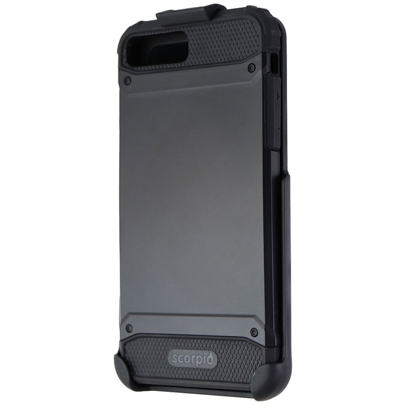Encased Scorpio R7 Rugged Case + Belt Clip for iPhone 8 Plus/7 Plus - Black - Encased - Simple Cell Shop, Free shipping from Maryland!