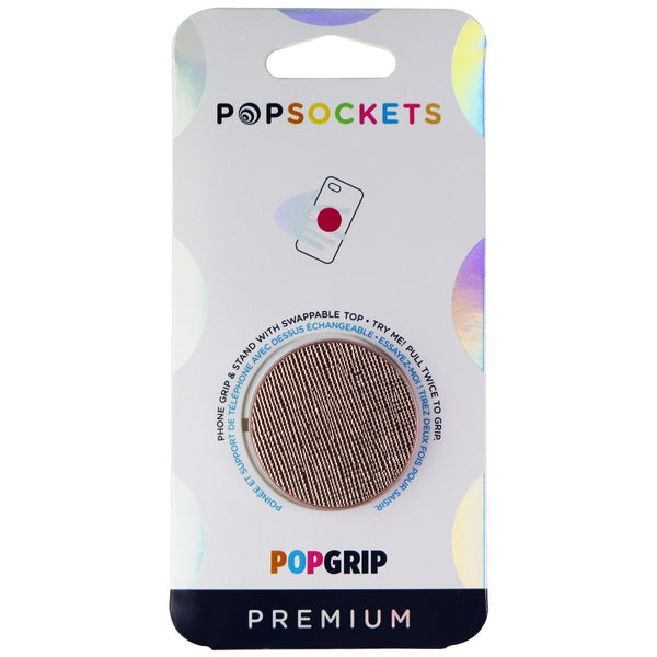 Popsocket PopGrip Swappable Series Phone Grip And Stand - Saffiano Rose Gold - PopSockets - Simple Cell Shop, Free shipping from Maryland!