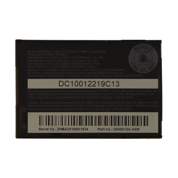 HTC Li-ion Rechargeable 2,150mAh OEM Battery (BTE6875B) 3.7V - HTC - Simple Cell Shop, Free shipping from Maryland!