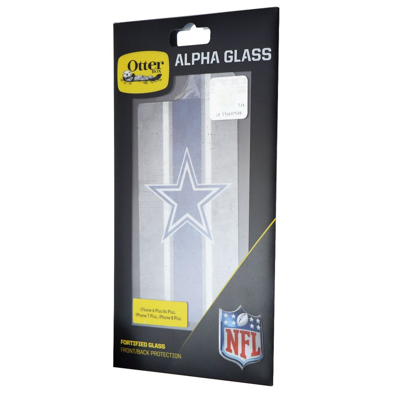 OtterBox NFL Alpha Glass for iPhone 8 Plus/7 Plus/6s Plus - Dallas Cowboys - OtterBox - Simple Cell Shop, Free shipping from Maryland!
