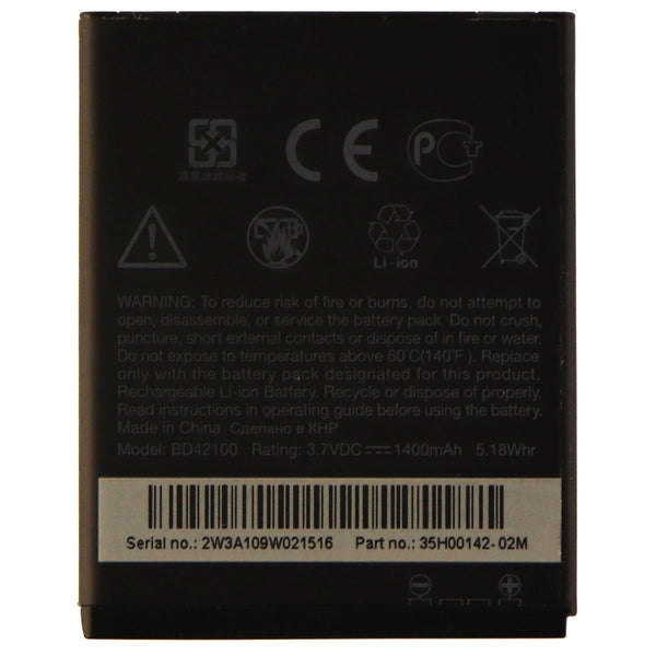 HTC Rechargeable 1,400mAh Li-ion Battery (BD42100) 3.7V for myTouch Thunderbolt - HTC - Simple Cell Shop, Free shipping from Maryland!