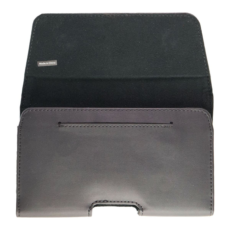 Soft Pouch Synthetic Leather Holster for Large Smartphones (6.5 x 4) - Black - Unbranded - Simple Cell Shop, Free shipping from Maryland!