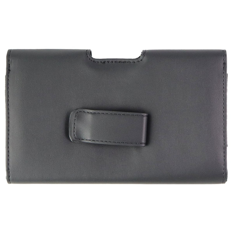 Soft Pouch Synthetic Leather Holster for Large Smartphones (6.5 x 4) - Black - Unbranded - Simple Cell Shop, Free shipping from Maryland!