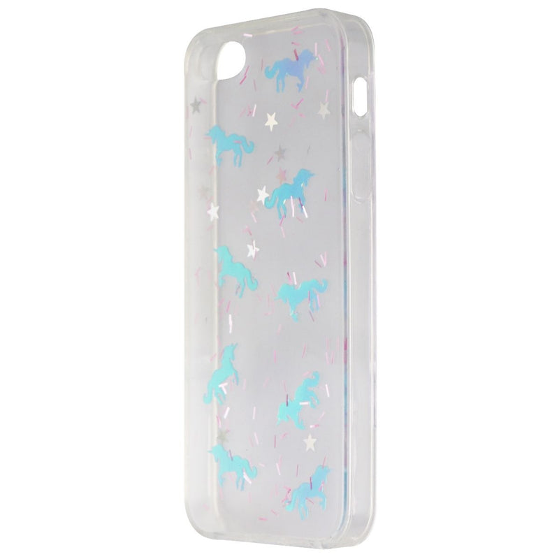 Claires Hardshell Case for Apple iPhone SE / 5s / 5 - Clear / Unicorn Sequins - Claires - Simple Cell Shop, Free shipping from Maryland!