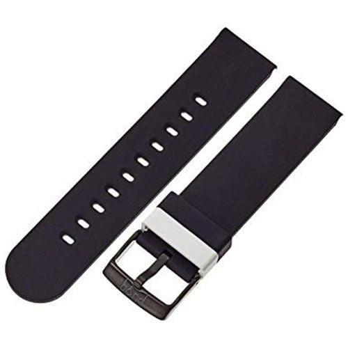 Hadley Roma MODE b&nd 22mm Silicone Active Watch Band - Black