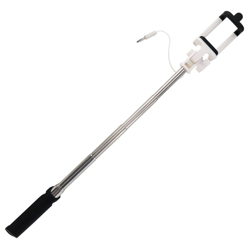 Premium Telescopic Selfie Stick with Remote Button for Most Smartphones - Black - Unbranded - Simple Cell Shop, Free shipping from Maryland!