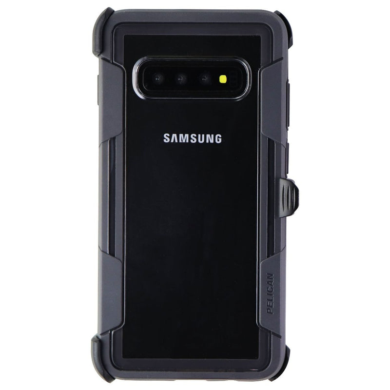 Pelican Voyager Case and Holster for Samsung Galaxy S10+ (Plus) - Clear / Gray - Pelican - Simple Cell Shop, Free shipping from Maryland!
