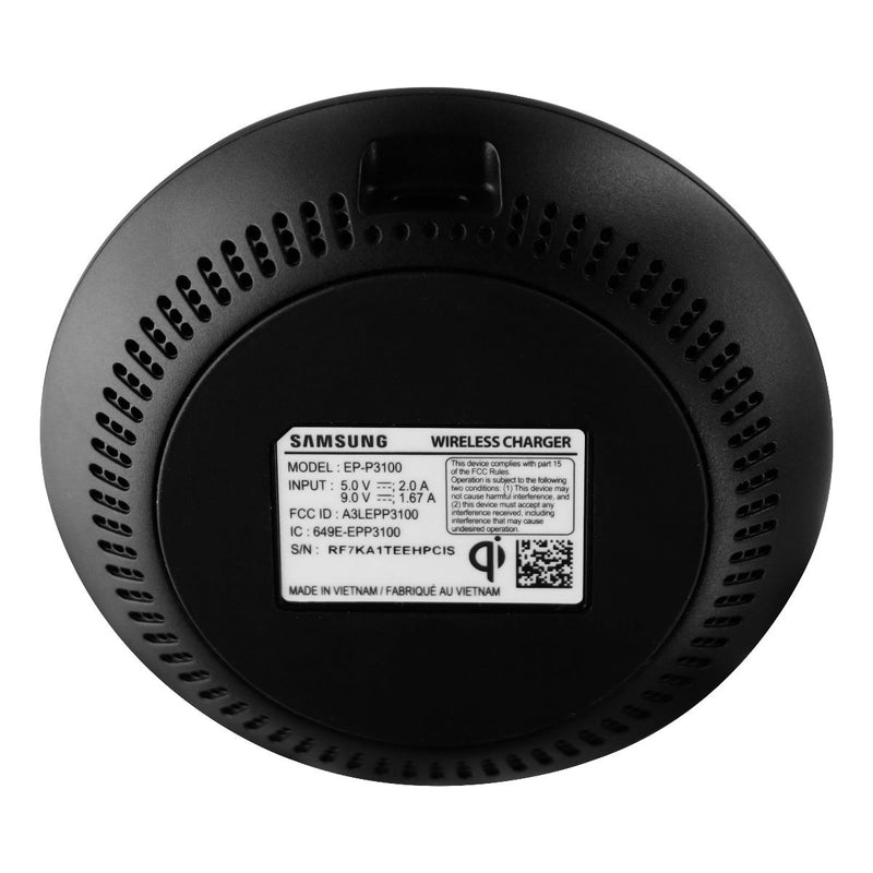 Samsung Wireless Charger Fast Charge Pad (2018) - Black - EP-P3100TBEGUS - Samsung - Simple Cell Shop, Free shipping from Maryland!