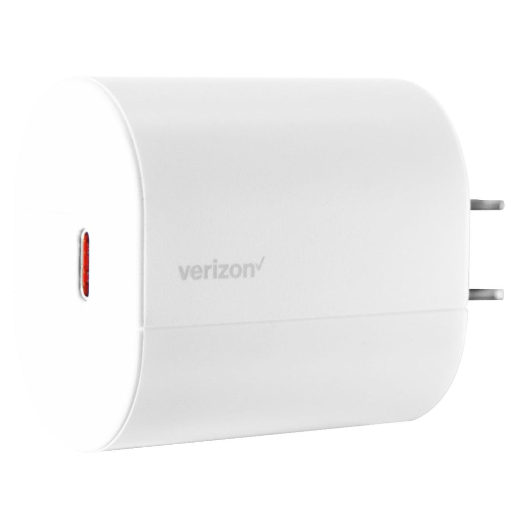 Verizon 30-Watt Fast Charge USB-C Wall Charger/Adapter - White (580245