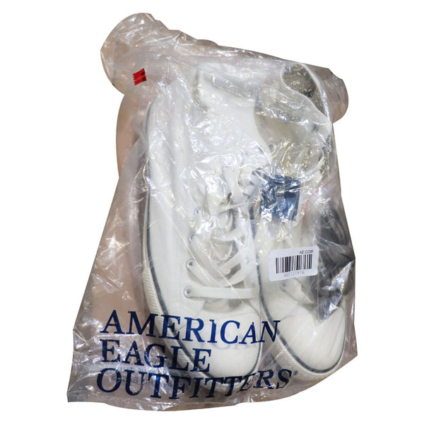 American Eagle Chuck Taylor Shoes - Size 10 Mens - White / Dark Blue - American Eagle - Simple Cell Shop, Free shipping from Maryland!