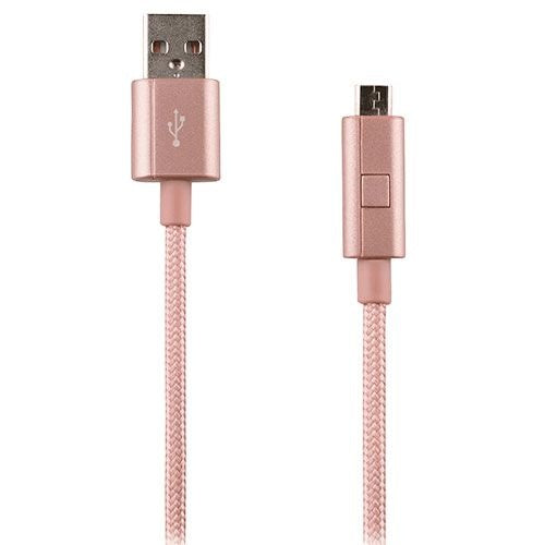 Verizon (CABMICRRSGLD-M) 4Ft Charge & Sync Cable for Micro USB Devices -Rosegold - Verizon - Simple Cell Shop, Free shipping from Maryland!