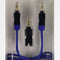 GiiK 3ft. Stereo Aux 3.5mm Cable and Microphone Adapter (GKM2M3MIC) - Black/Blue - GiiK - Simple Cell Shop, Free shipping from Maryland!
