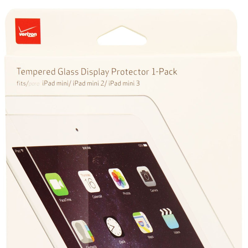Verizon Tempered Glass Display Protector 1 Pack for iPad mini 1 / 2 / 3 - Clear - Verizon - Simple Cell Shop, Free shipping from Maryland!