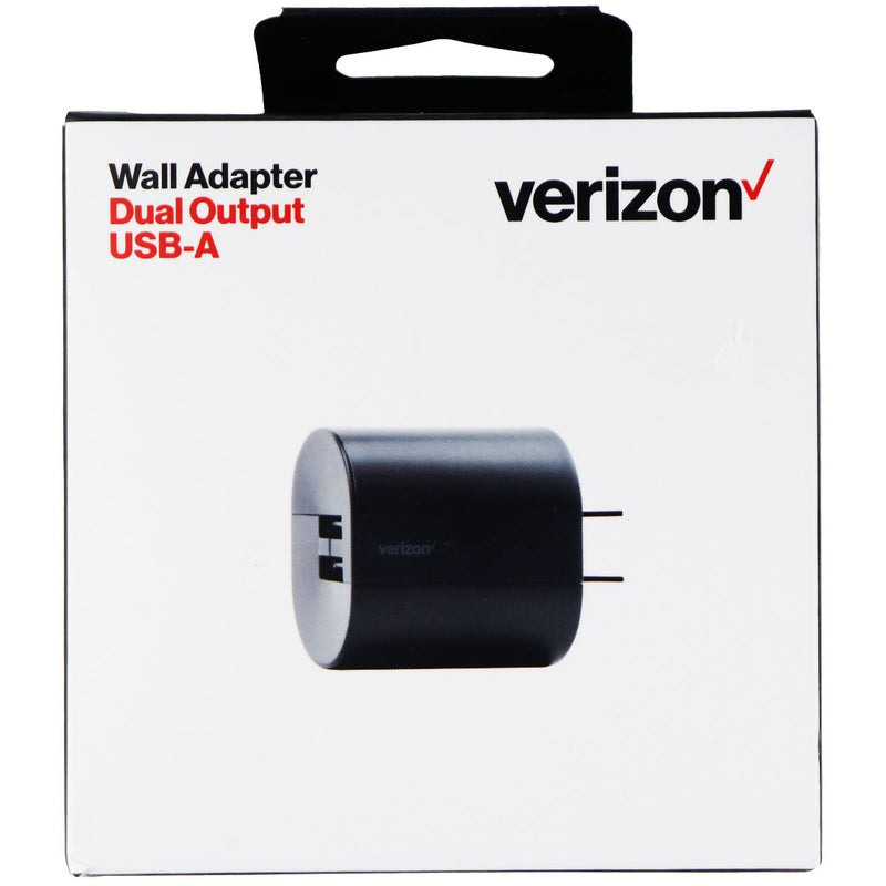 Verizon Dual USB (2.4A Per Port) Wall Adapter/Charger - Black - Verizon - Simple Cell Shop, Free shipping from Maryland!