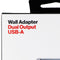 Verizon Dual USB (2.4A Per Port) Wall Adapter/Charger - Black - Verizon - Simple Cell Shop, Free shipping from Maryland!