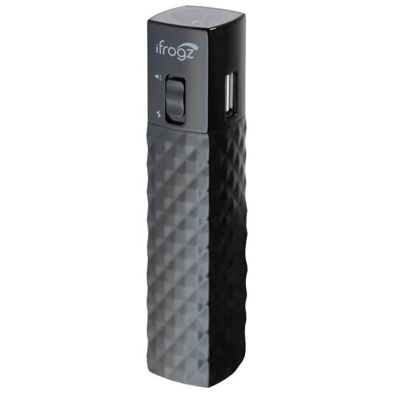 iFrogz GoLite 2,600mAh Portable Charger with LED Light - Black - iFrogz - Simple Cell Shop, Free shipping from Maryland!