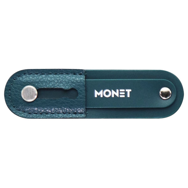 Monet Strap Leather / Plastic Universal Grip and Kickstand - Green - Monet - Simple Cell Shop, Free shipping from Maryland!