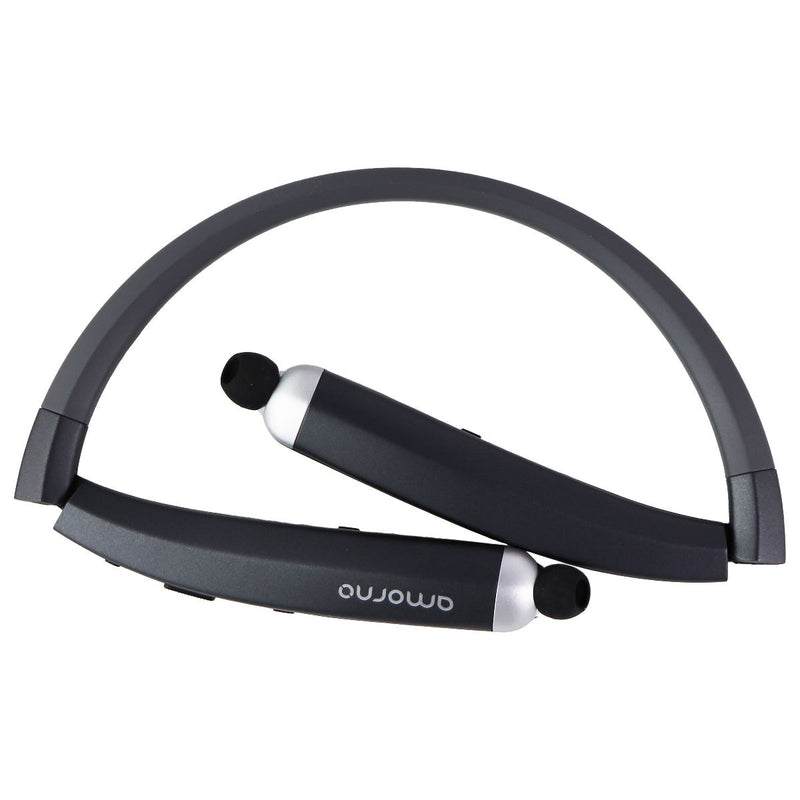 Amorno Foldable Neckband Stereo Wireless Headset & Retractable Earbuds - Gray - Amorno - Simple Cell Shop, Free shipping from Maryland!