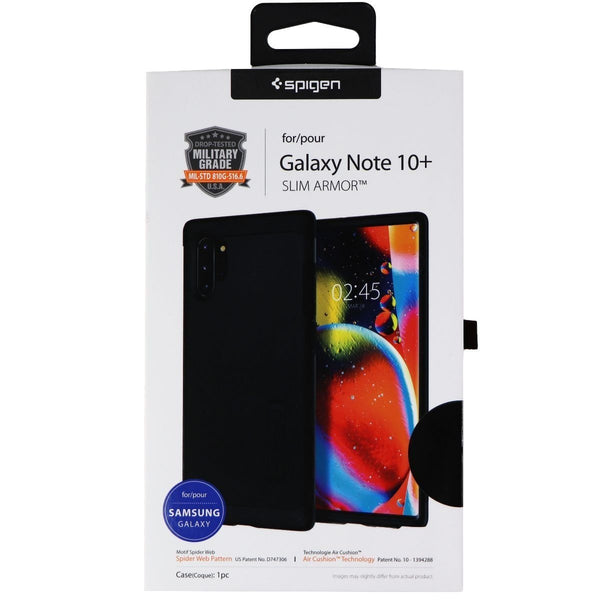 Spigen Slim Armor Dual Layer Case for Samsung Galaxy (Note10+) - Black - Spigen - Simple Cell Shop, Free shipping from Maryland!
