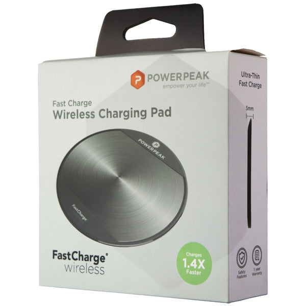 PowerPeak Fast Charge Wireless Charging Pad - Black (PP-QIWC-A) - PowerPeak - Simple Cell Shop, Free shipping from Maryland!