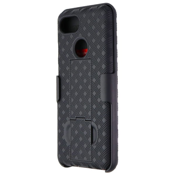 Verizon Phone Case Shell and Holster Combo for Google Pixel 3 - Black - Verizon - Simple Cell Shop, Free shipping from Maryland!