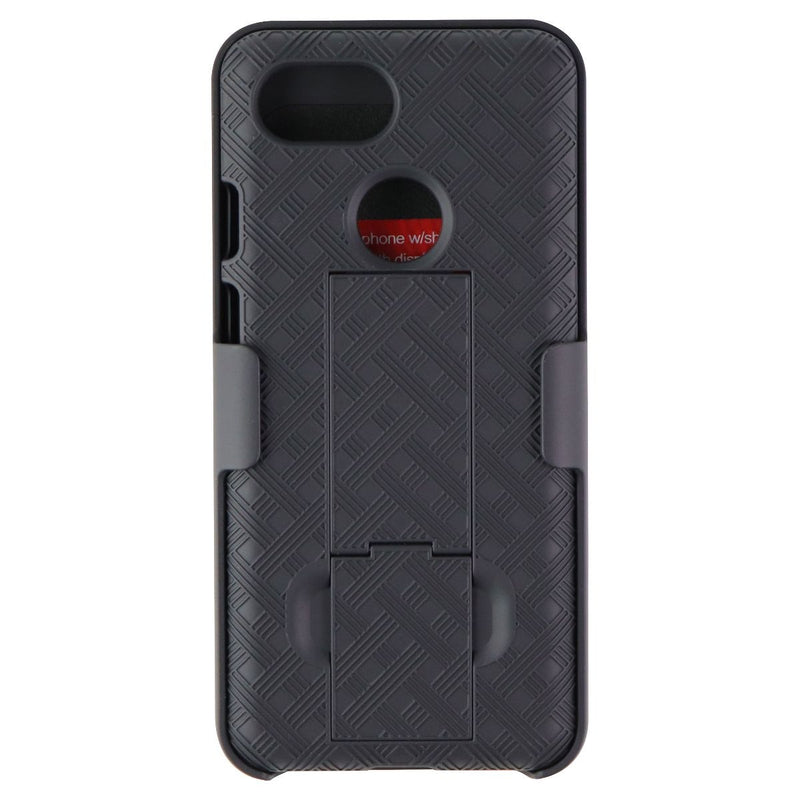 Verizon Phone Case Shell and Holster Combo for Google Pixel 3 - Black - Verizon - Simple Cell Shop, Free shipping from Maryland!