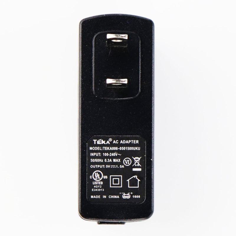 TEKA Power Supply AC Adapter with USB Port - Black - TEKA006-0501500UKU - Teka - Simple Cell Shop, Free shipping from Maryland!