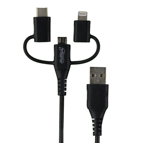 Hottips 4ft Charge and Sync Cable for iPhones & Micro USB / USB C Devices - Hottips - Simple Cell Shop, Free shipping from Maryland!